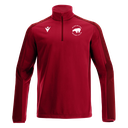 JRB Lined Sweater (1/4 zipped) - Red